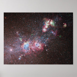 Poster Galaxie naine NGC 4214