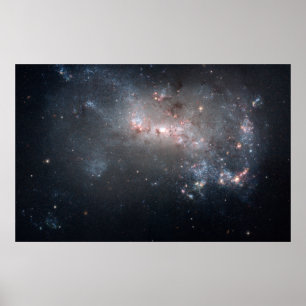 Poster Galaxie naine NGC 4449