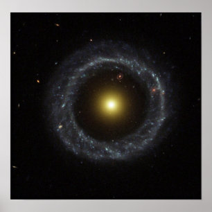 Poster Galaxie objet de Hoag