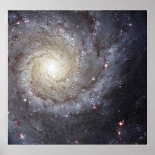 Poster Galaxie spirale M74