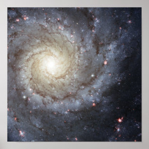 Poster Galaxie spirale M74