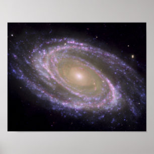 Poster Galaxie spirale Messier 81