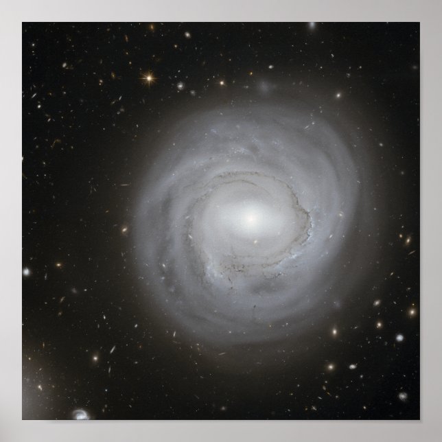 Poster Galaxie spirale NGC 4921 (Devant)