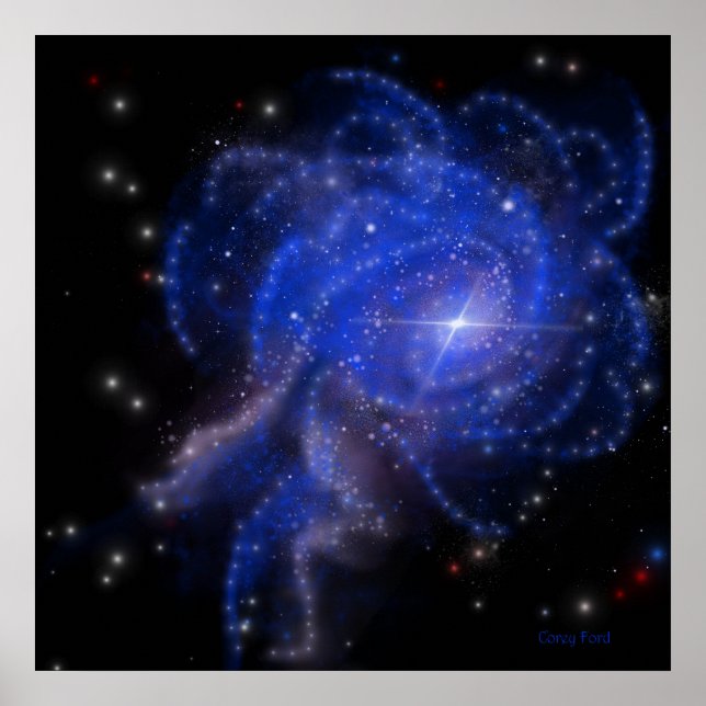 Poster Galaxie Starlight (Devant)