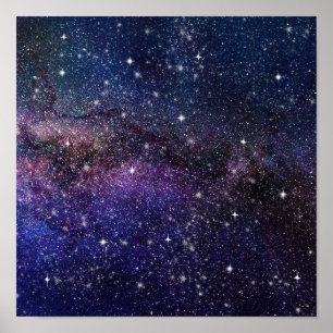 Poster Galaxie, Univers, Hommes & Femmes, Motif spatial
