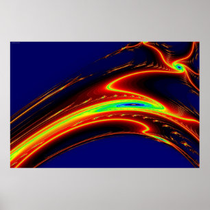 Poster Galaxies fractales