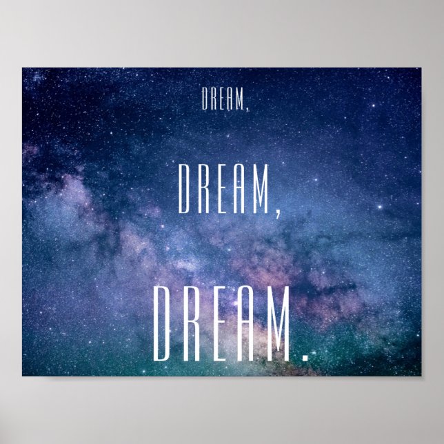 Poster Galaxy Dream (Devant)