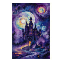 Galaxy Dreams : Château mystique dans le ciel viol