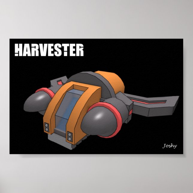 Poster Galaxy Harvester (Devant)