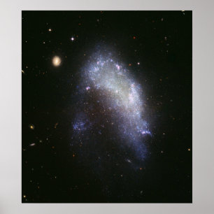 Poster Galaxy NGC 1427A Plonge vers la Galaxie Fornax