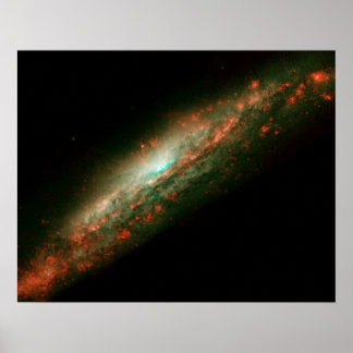 POSTER GALAXY NGC 3079