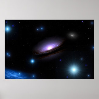 Poster Galaxy NGC 4526