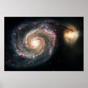 Poster Galaxy - Whirlpool - photo réelle