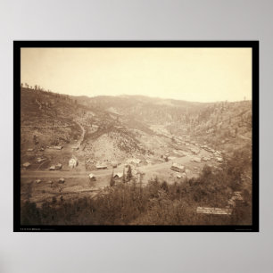 Poster Galena Dakota du Sud 1890