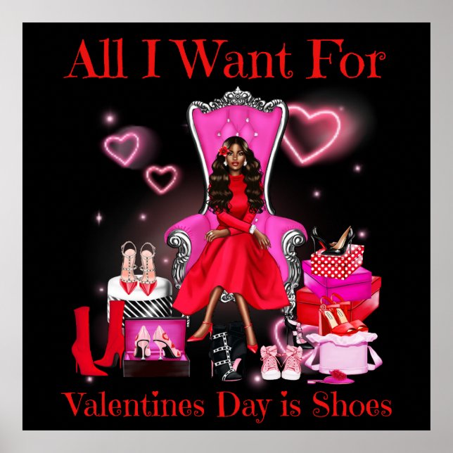 Poster Galentines Valentines Femmes Galentine Love (Devant)