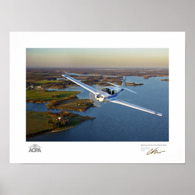 Poster Galerie Mooney Over the North Bay (Devant)