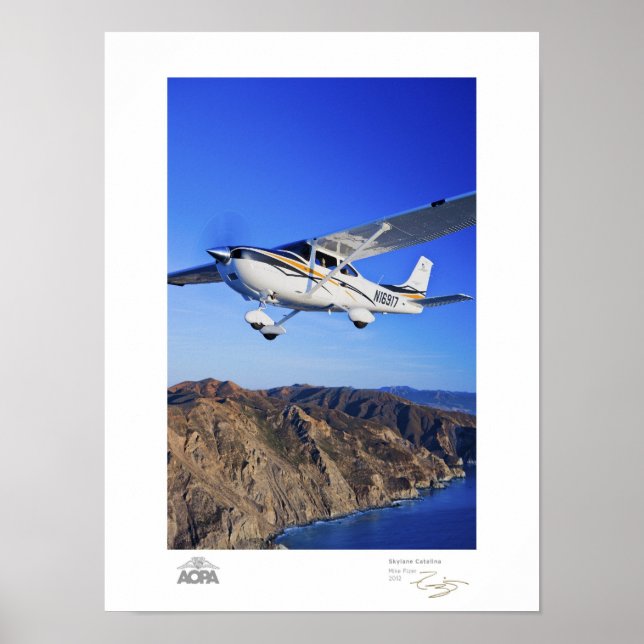 Poster Galerie Skylane Catalina (Devant)