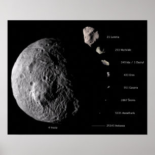 Poster Galerie Vesta et Asteroid