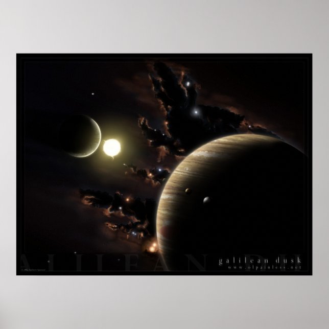 Poster Galiléen Dusk (Devant)