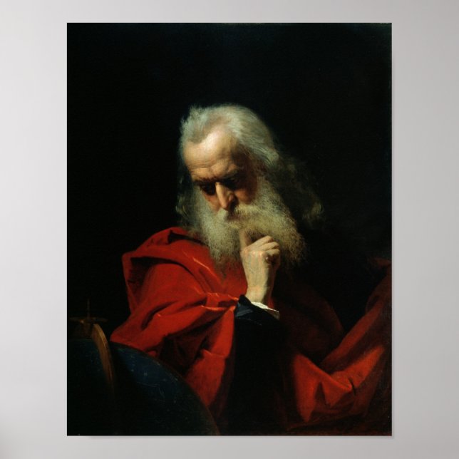 Poster Galileo Galilei 1858 (Devant)