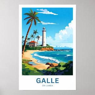 Poster Galle Sri Lanka Imprimer