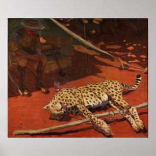 Poster Gallen-Kallela - Cheetah