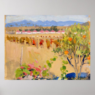 Poster Gallen-Kallela - De L'Extérieur De Nairobi