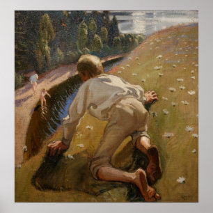 Poster Gallen-Kallela - Jeune Faune