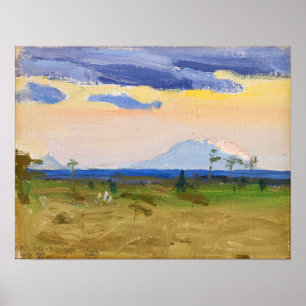 Poster Gallen-Kallela - Kilimanjaro 1909