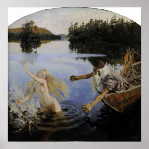 Poster Gallen-Kallela - Mythe aïno