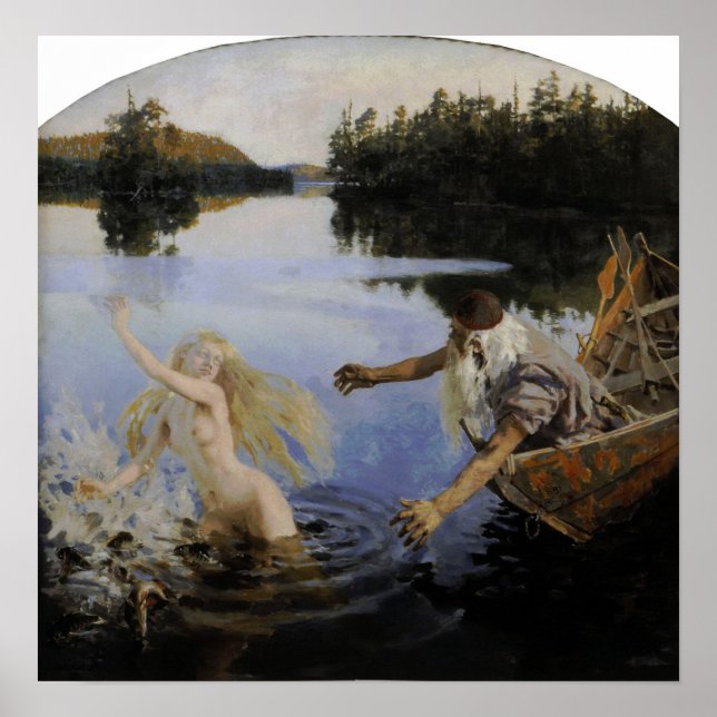 Poster Gallen-Kallela - Mythe aïno (Devant)