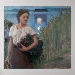 Poster Gallen-Kallela - Sauna
