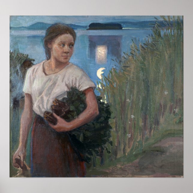 Poster Gallen-Kallela - Sauna (Devant)