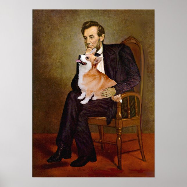 Poster Gallois Corgi 7b Pembroke - Lincoln (Devant)