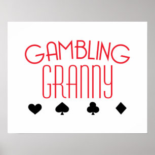 Poster Gambling Granny