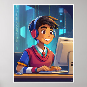 Poster Gamer - Imprimer