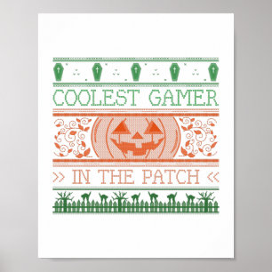 Poster Gamer Le Plus Coolle Dans Le Patch