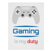 Gaming Is My Duty Gamer Controller