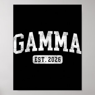 Poster Gamma Est 2026 Promu À Gamma Faire-part