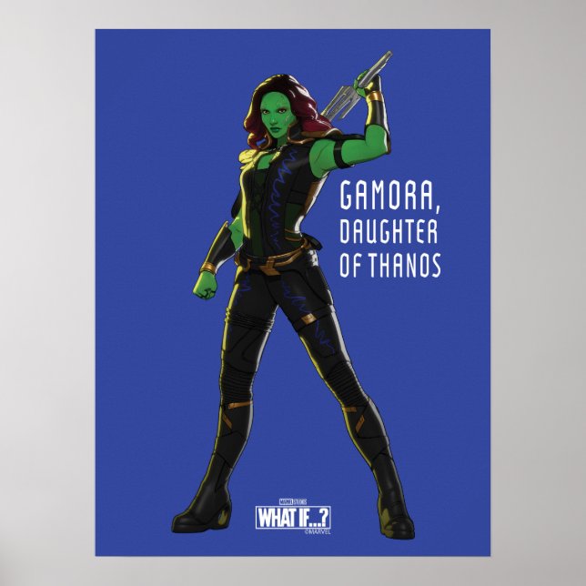 Poster Gamora, Fille de Thanos (Devant)
