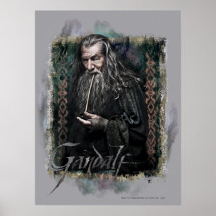 Poster Gandalf Avec nom