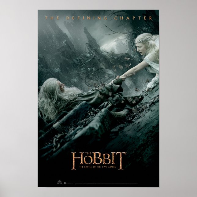 Poster Gandalf et Galadriel atteignent (Devant)