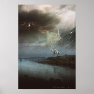 Poster GANDALF™ prend des hobbits pour une ville surveill