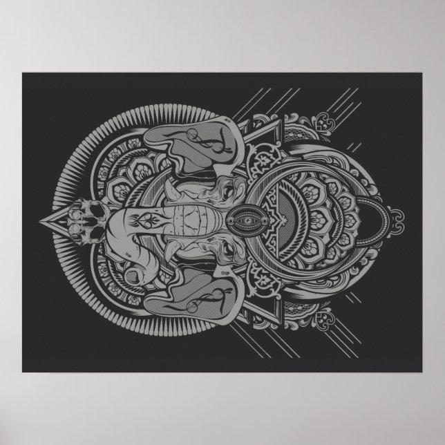 Poster Ganesha (Devant)
