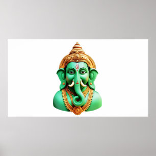 Poster Ganesha : Remover divin des obstacles