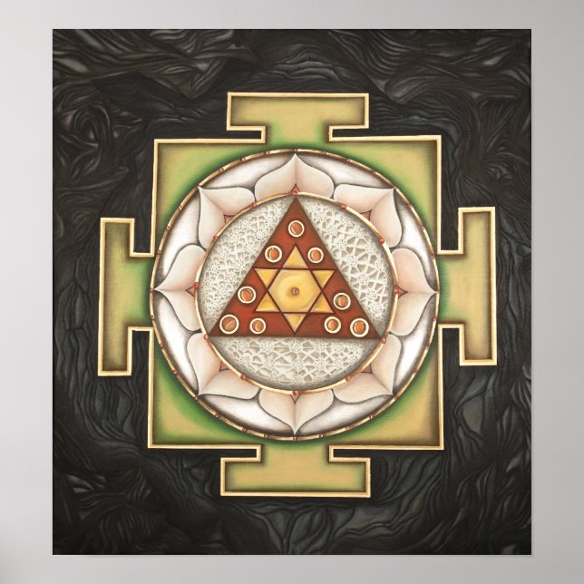 Poster Ganesha Yantra (Devant)