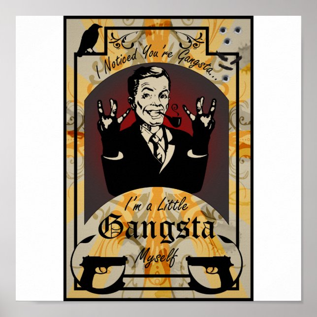 Poster Gangsta (Devant)