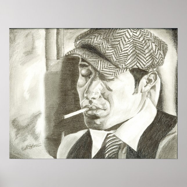 Poster Gangster des années 30 (Devant)