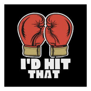 Poster Gants de boxe