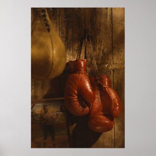 Poster Gants de boxe